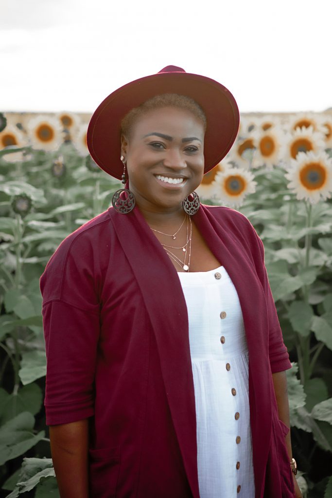 Fiba with Sunflowers